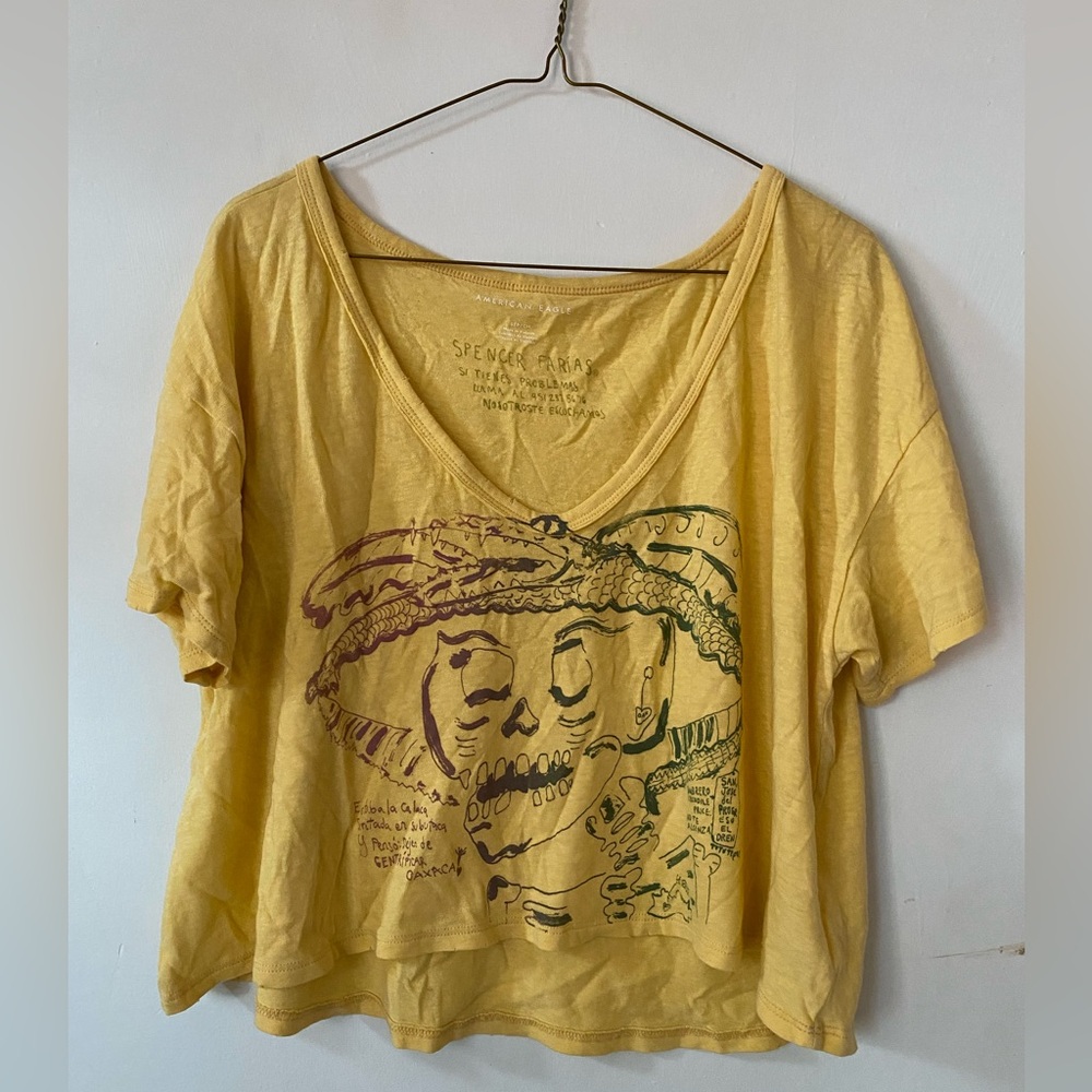 one of a kind Tee designed by Oaxacan artist